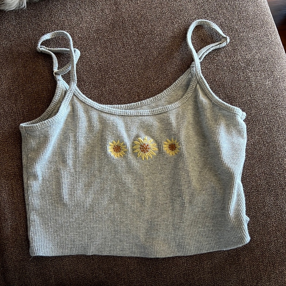 Grey tank top
